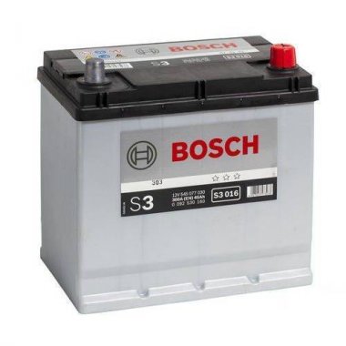 Autobaterie Bosch S3, 12V, 45Ah, 300A, S3 016