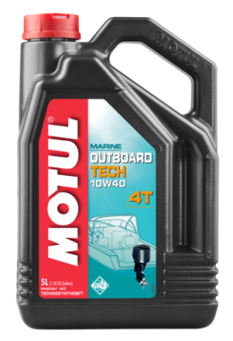 Motorový olej Motul Outboard Tech 4T 10W-40, 5L