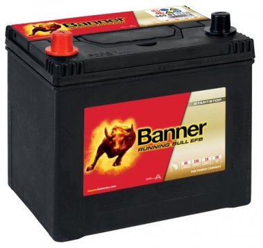 Autobaterie Banner Running Bull EFB 12V, 65Ah, 550A, 565 16