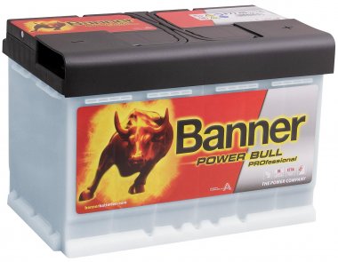 Autobaterie Banner Power Bull PROfessional 12V, 77Ah, 680A, P77 40