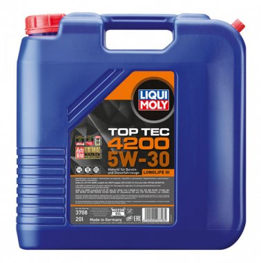 Motorový olej Liqui Moly Top Tec 4200 5W-30, 20L