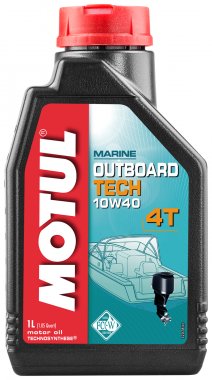 Motorový olej Motul Outboard Tech 4T 10W-30, 1L