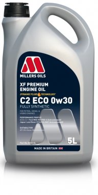 Motorový olej Millers Oils XF Premium C2 ECO 0W-30, 5L