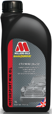 Motorový olej Millers Oils CTV Mini 20W-50, 1L