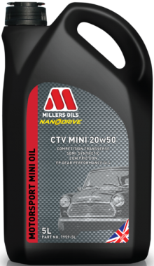 Motorový olej Millers Oils CTV Mini 20W-50, 5L