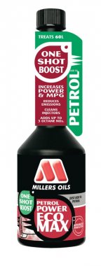 Millers Oils Petrol Power ECOMAX - One Shot Boost, 250ml