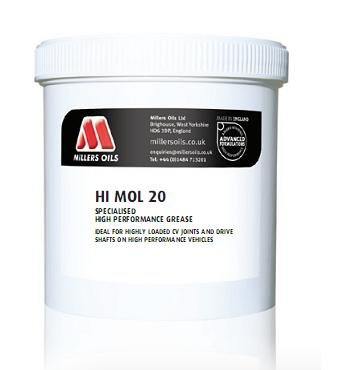 Plastické mazivo Millers Oils Hi Moly Grease 20, 500g