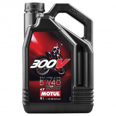 Motorový olej Motul 300V 4T Factory Line Off Road 5W-40, 4L