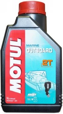 Motorový olej Motul Outboard 2T, 1L
