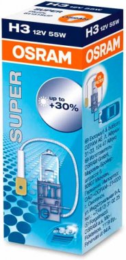 Žárovka Osram H3, SUPER 64151SUP