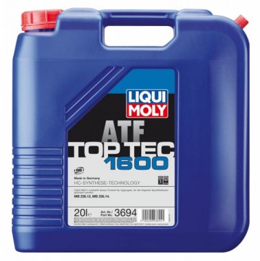 Olej převodový Liqui Moly Top Tec ATF 1600, 20L