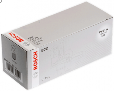 Žárovka Bosch PY21W, Eco WS 1987302812