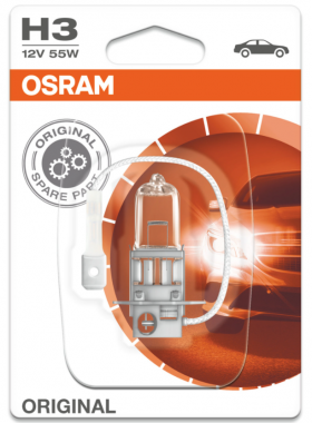 Žárovka Osram H3, ORIGINAL 64151-01B