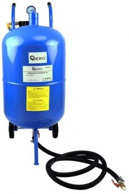 Mobilní tryskací jednotka/pískovačka 76l GEKO G02020