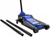 Pojízdný hydraulický zvedák 4t, nízkoprofilový, 95 - 550 mm, dvojitá pumpa - GEKO PREMIUM GEKO G0219