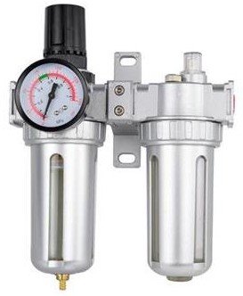 Regulátor tlaku vzduchu 1/4" s mazáním GEKO G01179