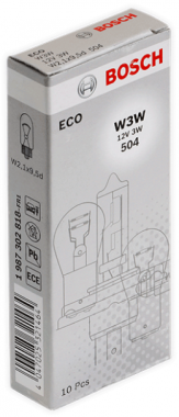 Žárovka Bosch W3W, Eco WS 1987302818