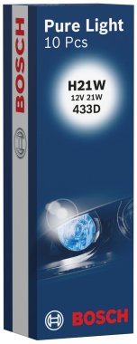 Žárovka Bosch H21W, Pure Light WS 1987302264