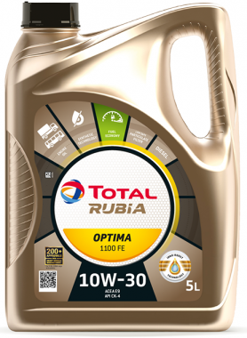 Motorový olej Total Rubia Optima 1100 FE 10W-30, 5L
