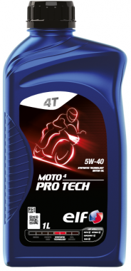 Motorový olej Elf Moto 4 Pro Tech 5W-40, 1L