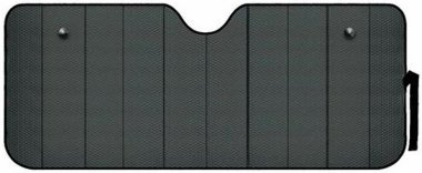 Clona přední sluneční 61x147cm černá - mat