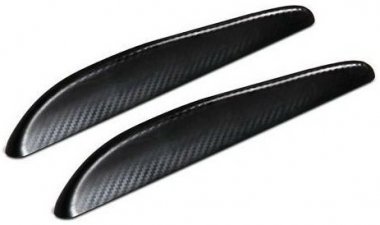 Dekór nárazníku carbon 328x36 mm 2ks