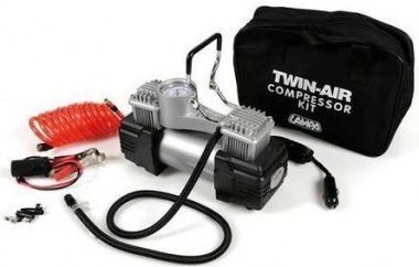 Kompresor 12V/7BAR-100PSI, duální 200W kovový LAMPA