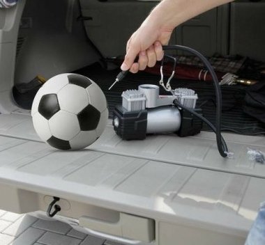 Kompresor 12V/7BAR-100PSI, duální 200W kovový LAMPA