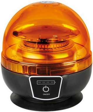 Maják výstražný LED dobíjecí , 9 / 30V + 230V