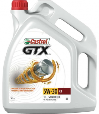 Motorový olej Castrol GTX C4 5W-30, 5L
