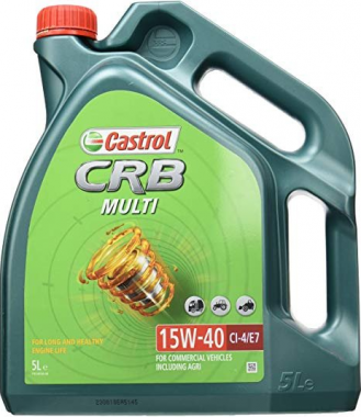 Motorový olej Castrol CRB Multi CI-4/E7 15W-40, 5L