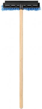 Stěrka profesional 25cm, dřevěná s kartáčem