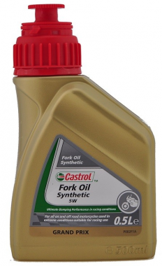 Tlumičový olej Castrol Synthetic Fork Oil 5W, 500ml