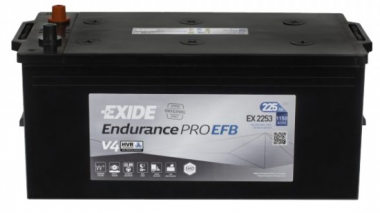 Autobaterie Exide EndurancePRO EFB 12V, 185Ah, 1000A, EX2253