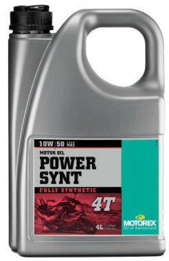 Motorový olej Motorex Power Synt 4T 10W-50, 4L