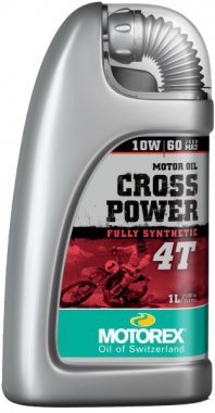 Motorový olej Motorex Cross Power 4T 10W-60, 1L