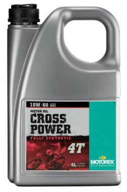 Motorový olej Motorex Cross Power 4T 10W-60, 4L