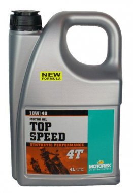 Motorový olej Motorex Top Speed 4T 10W-40, 4L