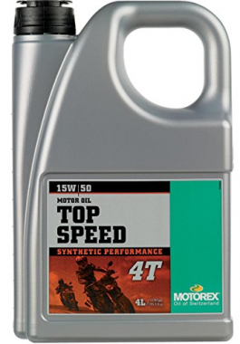 Motorový olej Motorex Top Speed 4T 15W-50, 4L