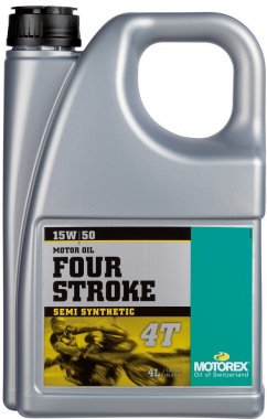 Motorový olej Motorex Four Stroke 4T 15W-50, 4L
