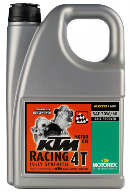 Motorový olej Motorex KTM Racing 4T 20W-60, 4L