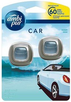Osvěžovač vzduchu Ambi Pur CAR Jaguar Ocean Duopack