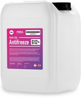 Chladicí kapalina PEMA COOL Antifreeze G 12+, 10L