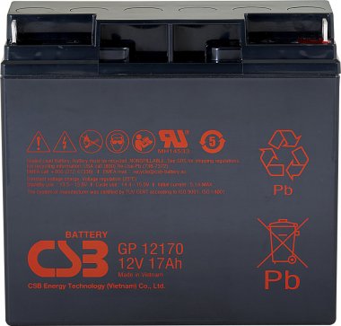 Akumulátor CSB 12V, 17Ah (GP12170)