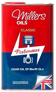 Převodový olej Millers Oils Classic Gear Oil EP GL4 80W-90, 1L