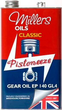Převodový olej Millers Oils Classic Gear Oil EP 140 GL4, 5L