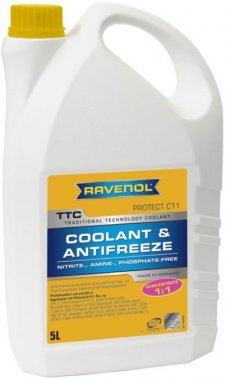 Chladicí kapalina Ravenol TTC Coolant C11, 5L