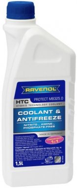 Chladicí kapalina Ravenol HTC Coolant & Antifreeze, 1,5L