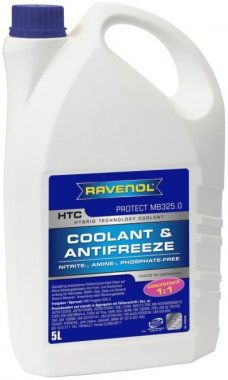 Chladicí kapalina Ravenol HTC Coolant & Antifreeze, 5L