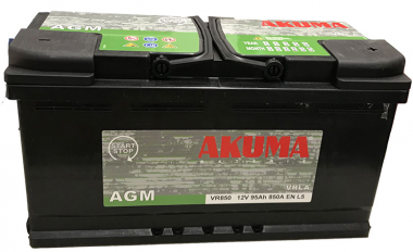Autobaterie Akuma Start-Stop AGM 12V, 95Ah, 850A, VR 850